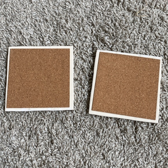 Floral highland cow coasters - Picture 2 of 3